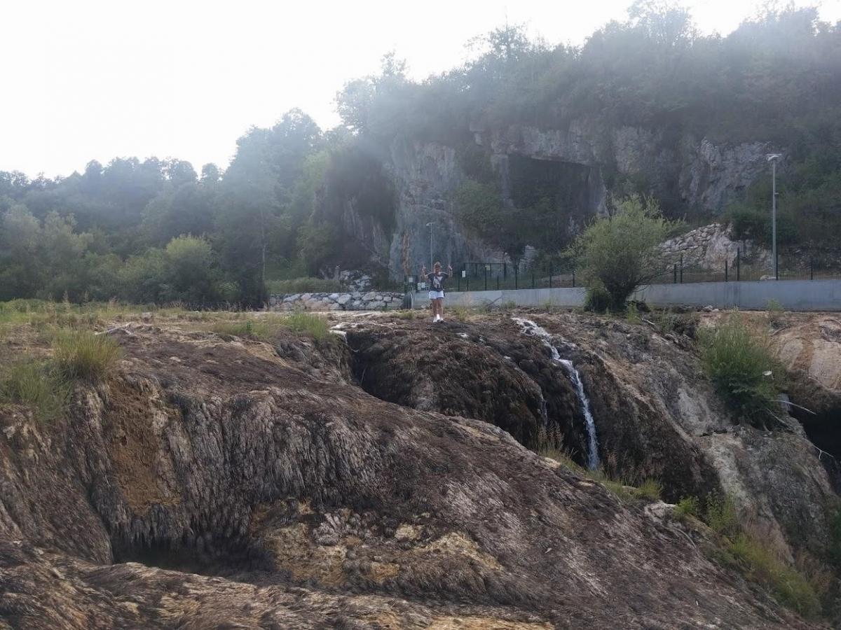 The dried out waterfall on 13 July 2017 © Tomislav Knapić