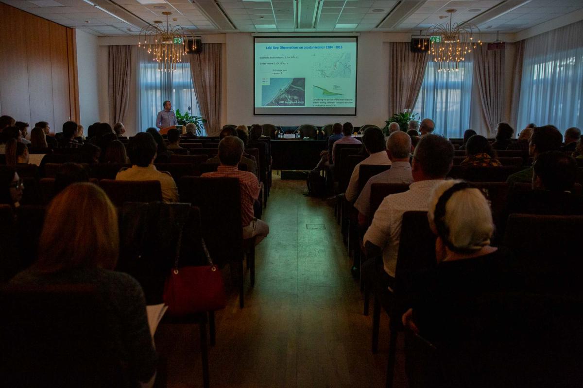 At the International Wild Rivers Science Symposium in Tirana on October 18th, 2019 © Becky Holladay