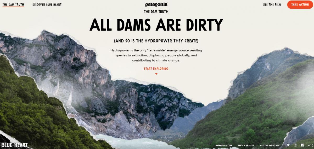 Click on the photo to learn why dams are dirty